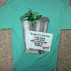 Kentucky Derby 144 Women’s T-shirt Small Seafoam Green Short Sleeve Horse Racing